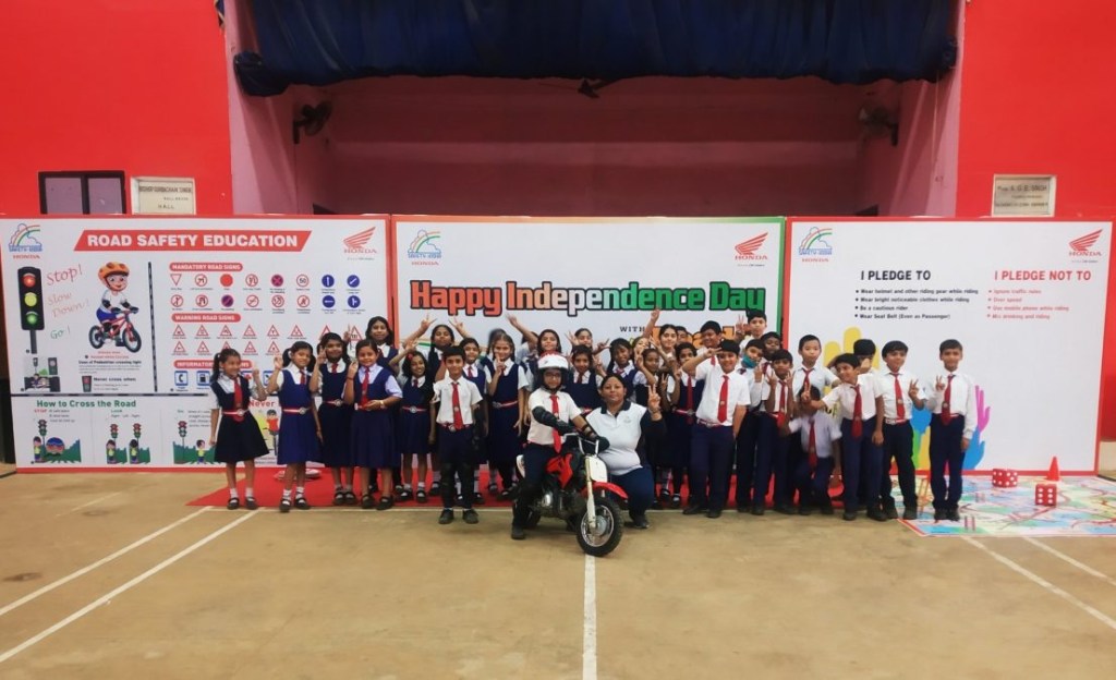 Honda Motorcycle & Scooter India conducts Road Safety campaign in Raipur