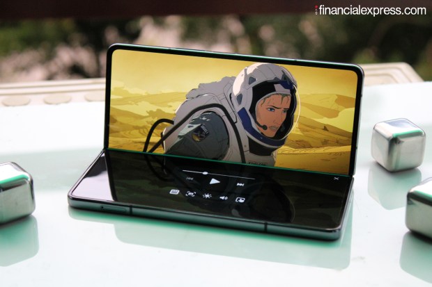 The Fold 4 ships with more powerful camera hardware than the outgoing model. You get a 50MP main sensor in this phone that sits behind an f/1.8 lens with optical image stabilisation. Samsung says it can take up to 25 percent brighter photos and it supports its nightography feature that made its debut with the S22 series. You also get a 12MP ultrawide-angle and another 10MP telephoto for combined 30x 