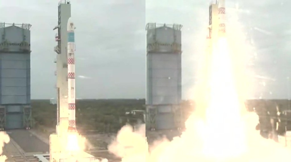 Isro, SSLV launch, Sriharikota live news, SSLVD1 maiden flight, EOS02, Azaadisat