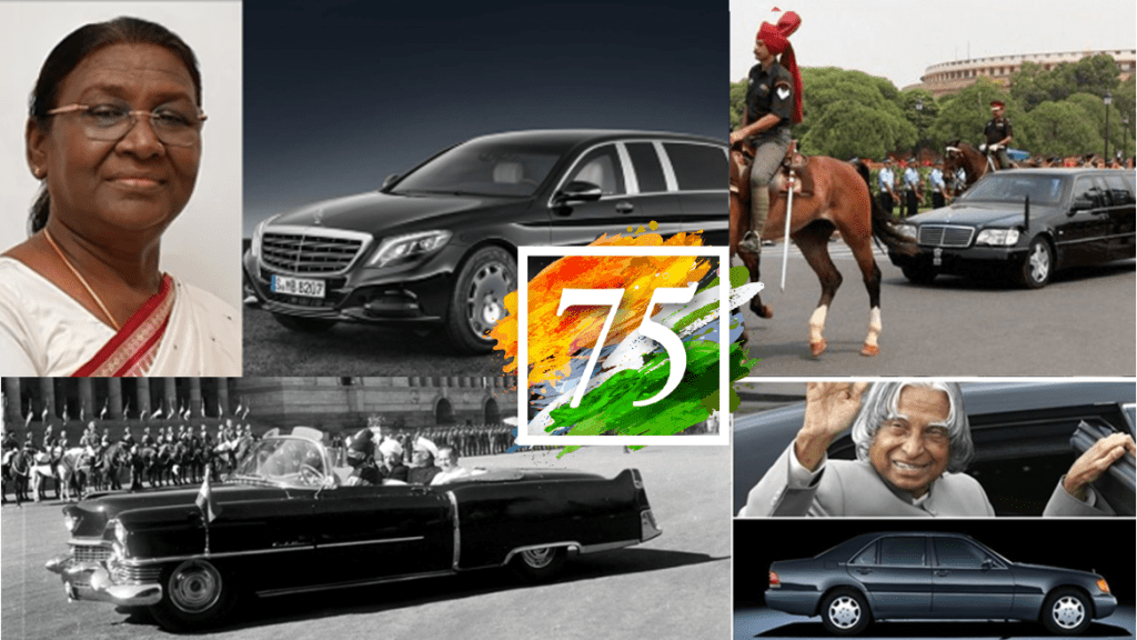 India at 75 Cars of President