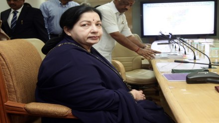 File photo of former Tamil Nadu CM Jayalalithaa (Express Photo/Amit Mehra)