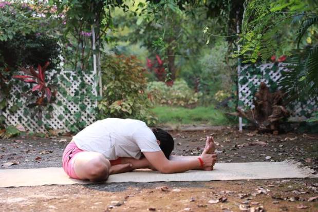 Janushirshasana