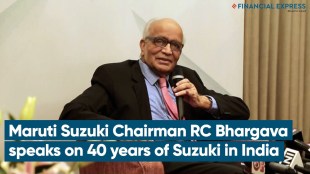 Maruti Suzuki Chairman RC Bhargava speaks on 40 years of Suzuki in India