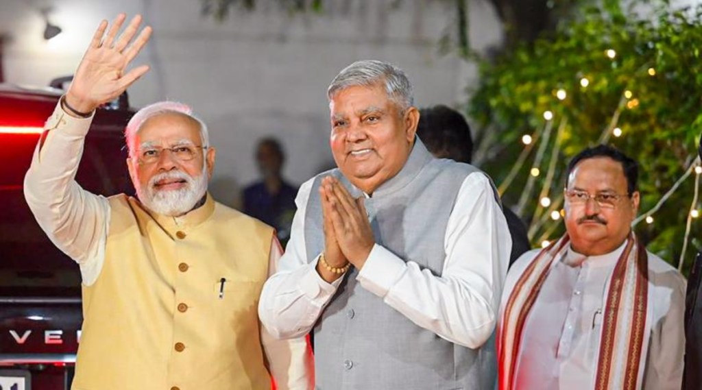 Jagdeep Dhankhar, Vice President Jagdeep Dhankhar, Vice President Elections, Vice President Poll Results, Jat leader, rajasthan, Pm Modi, NDA, BJP, Bengal