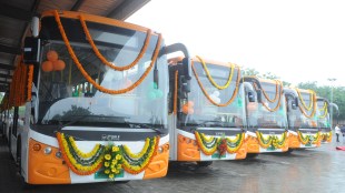 PMI electric buses depot, Electric buses