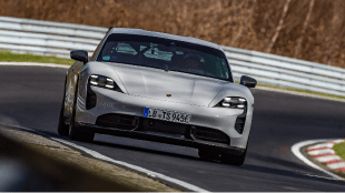 Porsche Taycan sets new record