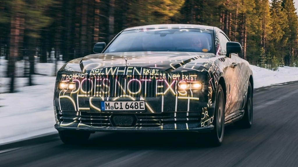 Rolls Royce goes electric! RR Spectre EV interior spied