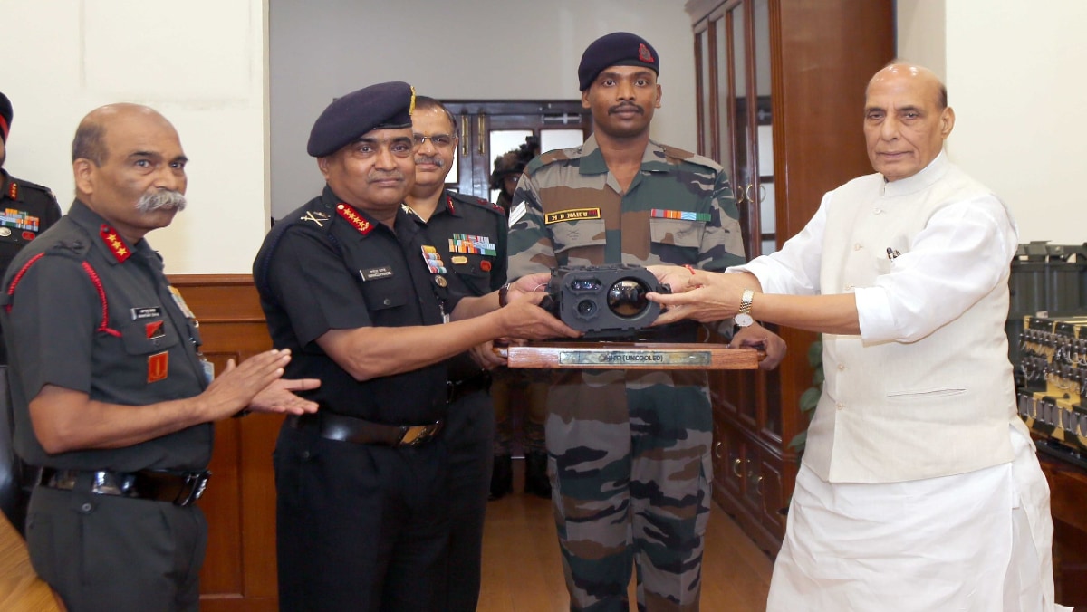 Indian Army gets indigenously-developed equipment & systems