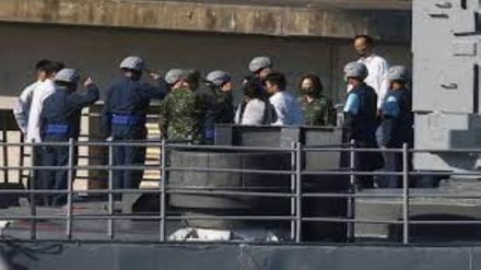 Indescribable' pressure: Taiwan thanks Navy amid China tensions
