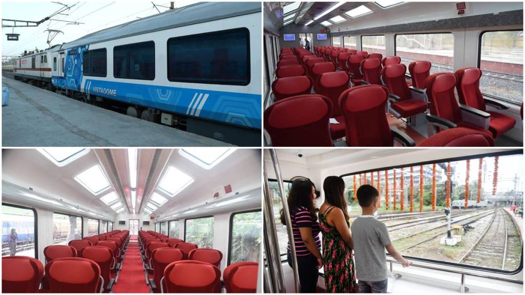 IRCTC, Vistadome coach booking, Indian railways, train ticket booking, Vistadome Coach fare
