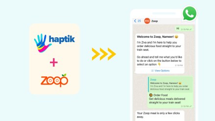 Within weeks of launch, Haptik’s WhatsApp chatbot solution claims to have witnessed exponential growth in daily conversations