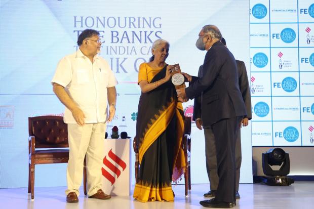 The Home Loan Product category winner is Bank of Baroda (Express Photo team)