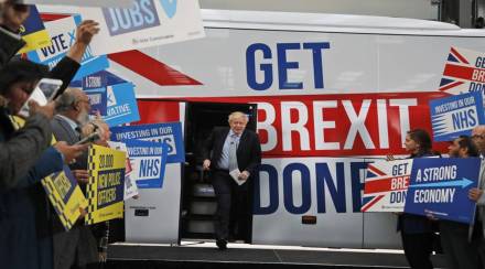boris johnson departs