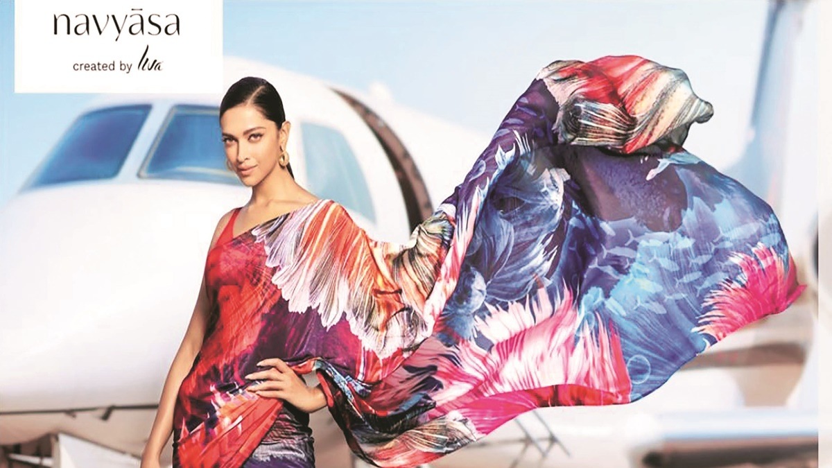 The Indian saree market is estimated to be worth `50,000 crore and is growing at a CAGR of 6-8%.