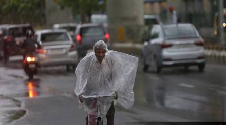 delhi rainfall forecast