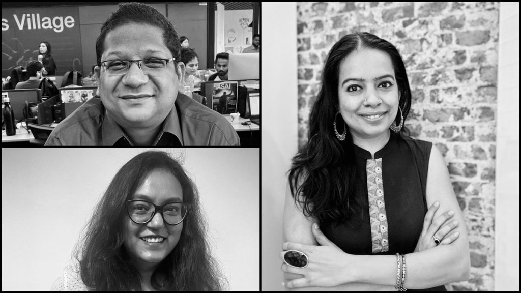 Left to right: Govind Agarwal, Sulagna Chanda, Neha Gupta Left to right: Govind Agarwal, Sulagna Chanda, Neha Gupta