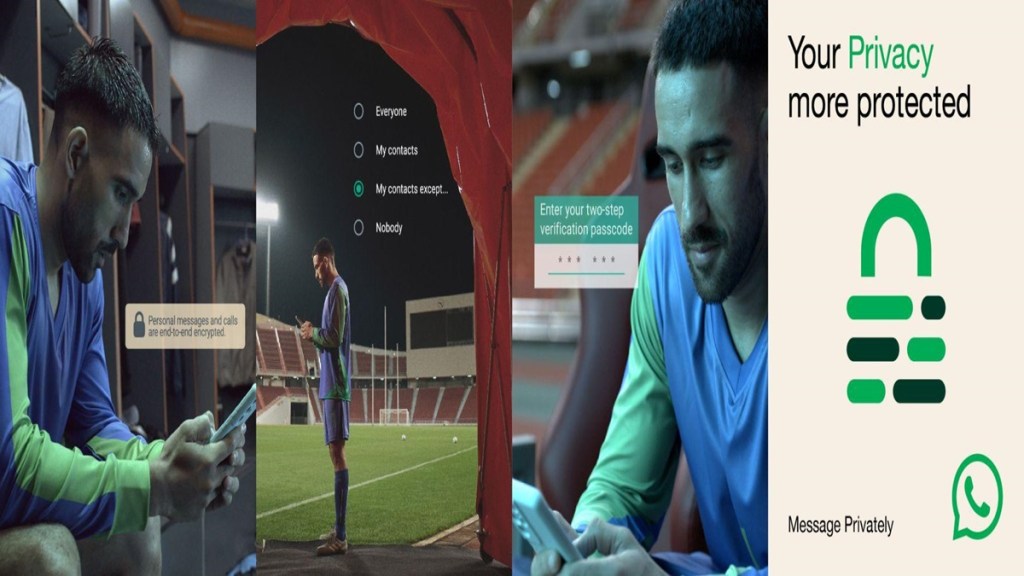 The film demonstrates WhatsApp being the safe space for people.