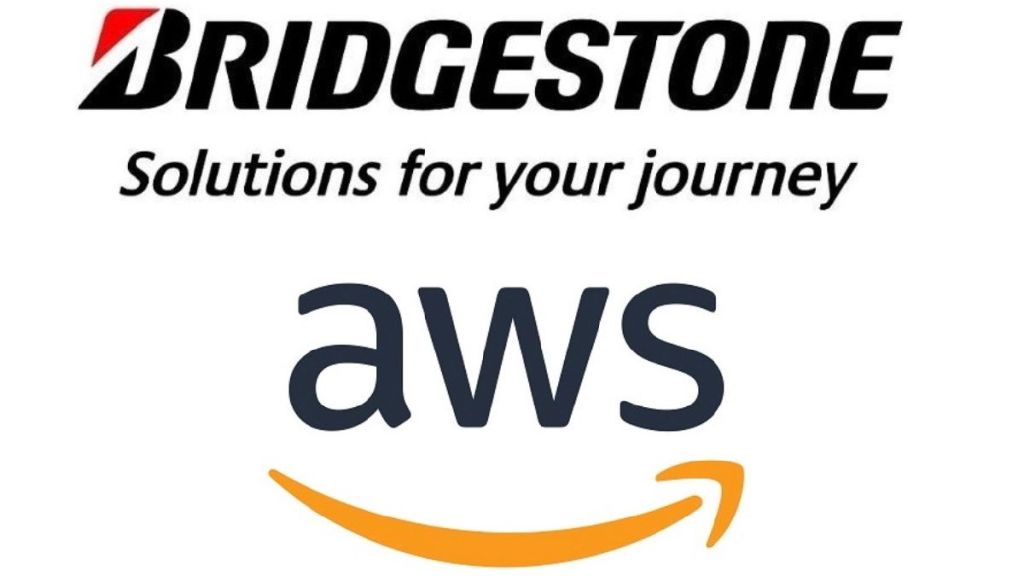 Bridgestone and AWS logo