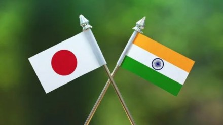 India-Japan flag India-Japan flag