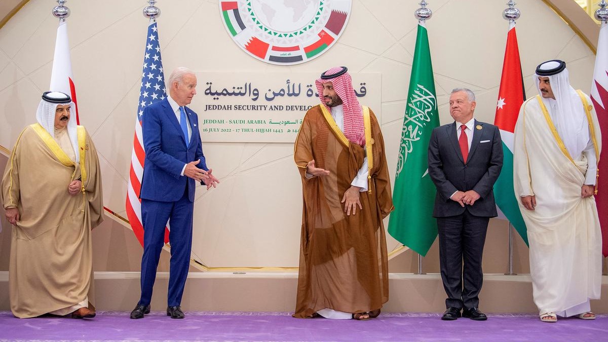 Biden and Mohammad Bin Salman
