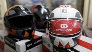 Motorcycle helmets manufactured by Shellios Technolabs
