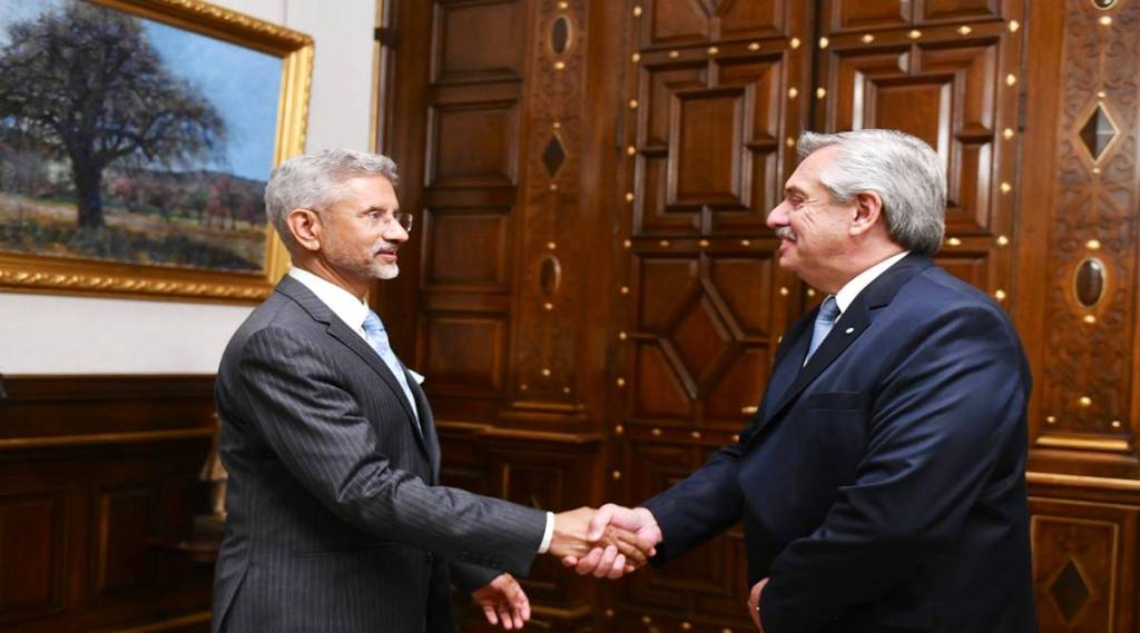 jaishankar Alberto Fernandez meet