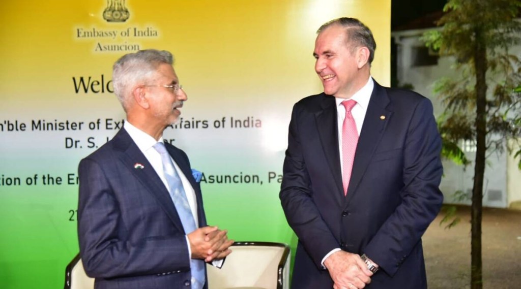 EAM Jaishankar inaugurates Indian Embassy in Paraguay Asuncion