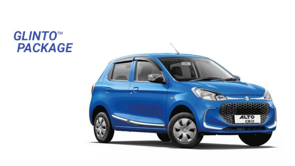 maruti suzuki alto k10 glinto accessories package