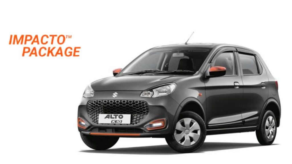 maruti suzuki alto k10 impacto accessories