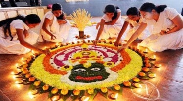 Onam 2022 Celebration,Celebration of Harvest Festival,List of Celebrations Activities,events in festival of harvest,Onam 10 Day Carnival 2022,Vallam Kali, Pulikali, Pookkalam, Onathappan, Onam Kali, Thumbi Thullal, Kummattikali,boat races,tiger dances,flower Rangoli,worship,women’s dance,mask dance