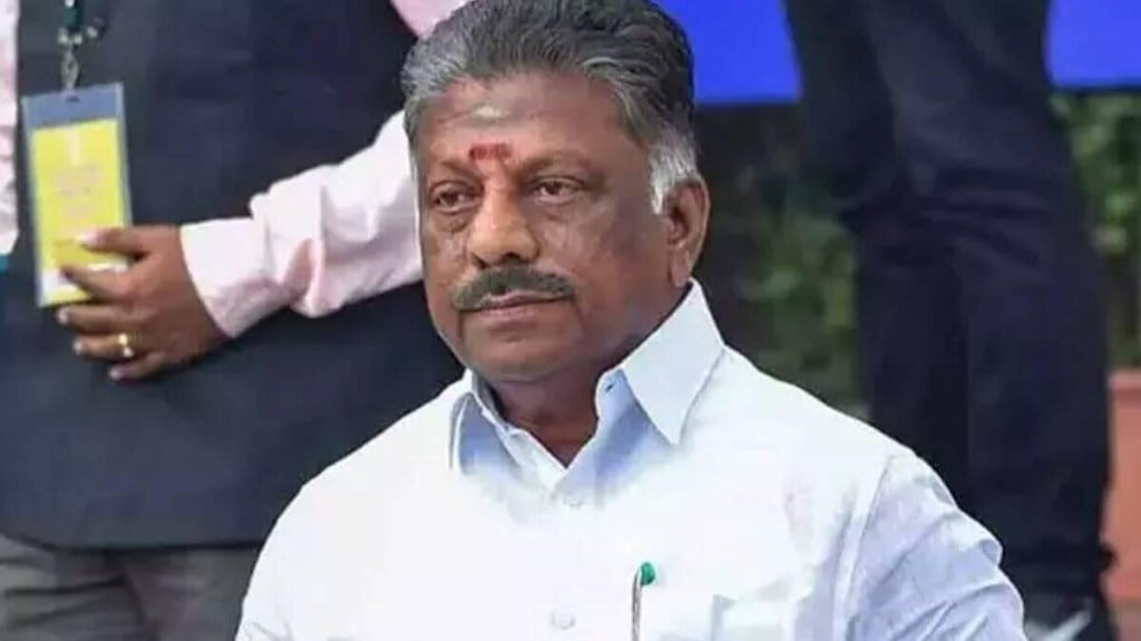 Former Chief Minister O Panneerselvam (Express file photo)
Former Chief Minister O Panneerselvam (Express file photo)