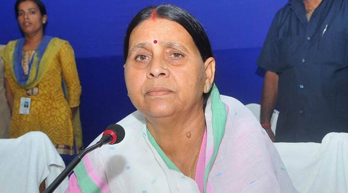 rabri devi on cbi raid
