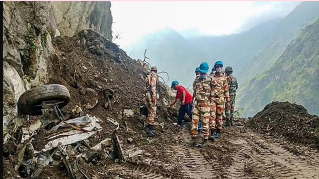 Himachal landslide. (Representational image) Himachal landslide. (Representational image)