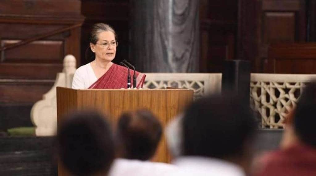 sonia gandhi CWG meet