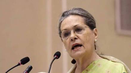 sonia gandhi on BJP