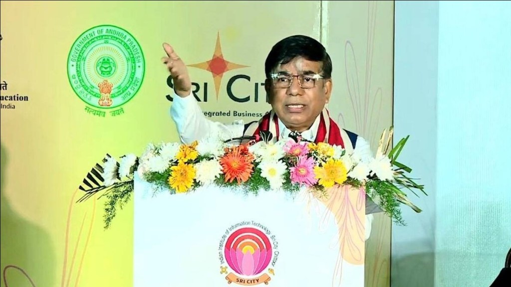 At the fifth convocation ceremony of IIIT Sri City, degrees were given away to 218 students.