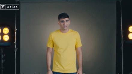 The ad film kicks off in a studio with a director narrating a suspicious script to the protagonist of the advertisement
