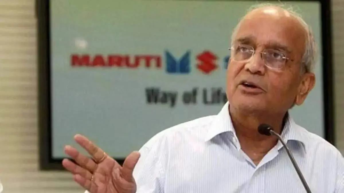Maruti Suzuki’s RC Bhargava's 3-point mantra for Auto Inc in 2023 Maruti Suzuki’s RC Bhargava's 3-point mantra for Auto Inc in 2023