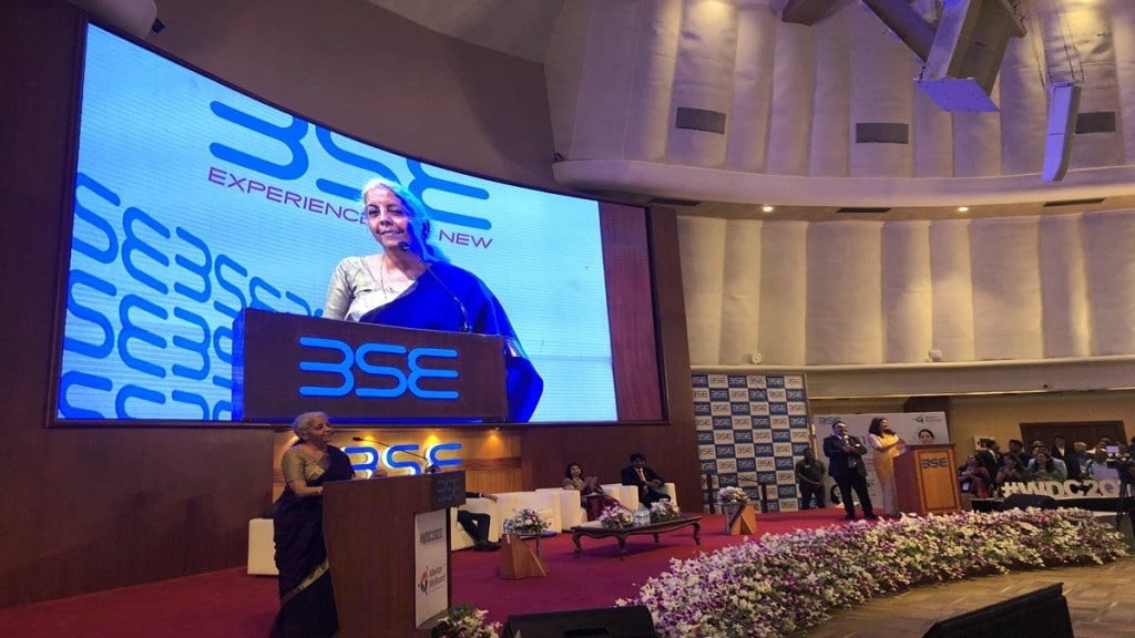 NSE-listed companies, Nirmala Sitharaman, Women Directors Conclave at the BSE, women on Indian boards