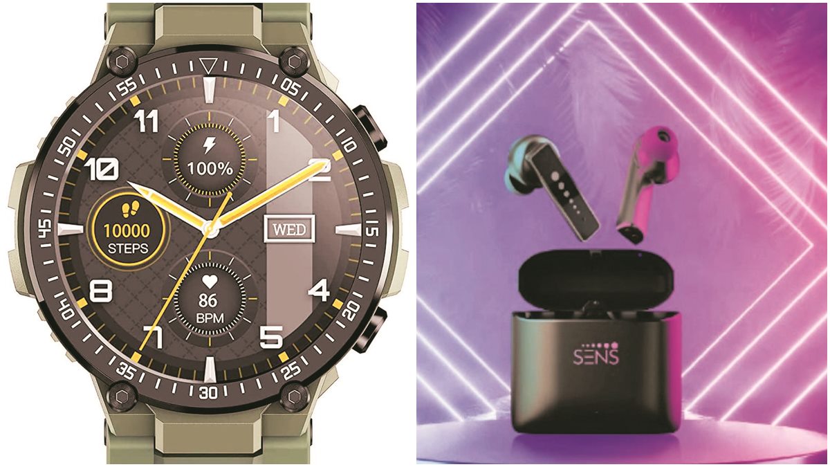 SENS SMARTWATCH, SENS SMARTWATCH specifications, SENS SMARTWATCH price, SENS earbuds,