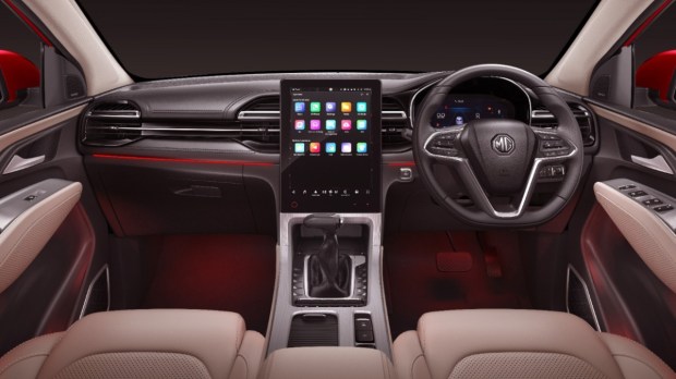 2022 MG Hector interior dashboard