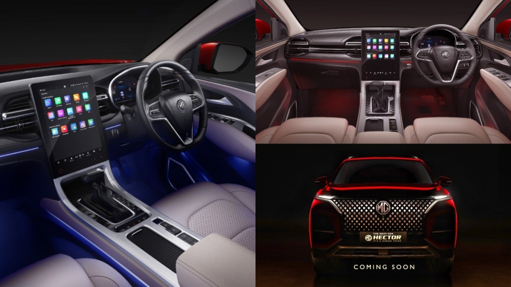 2022 MG Hector interior revealed