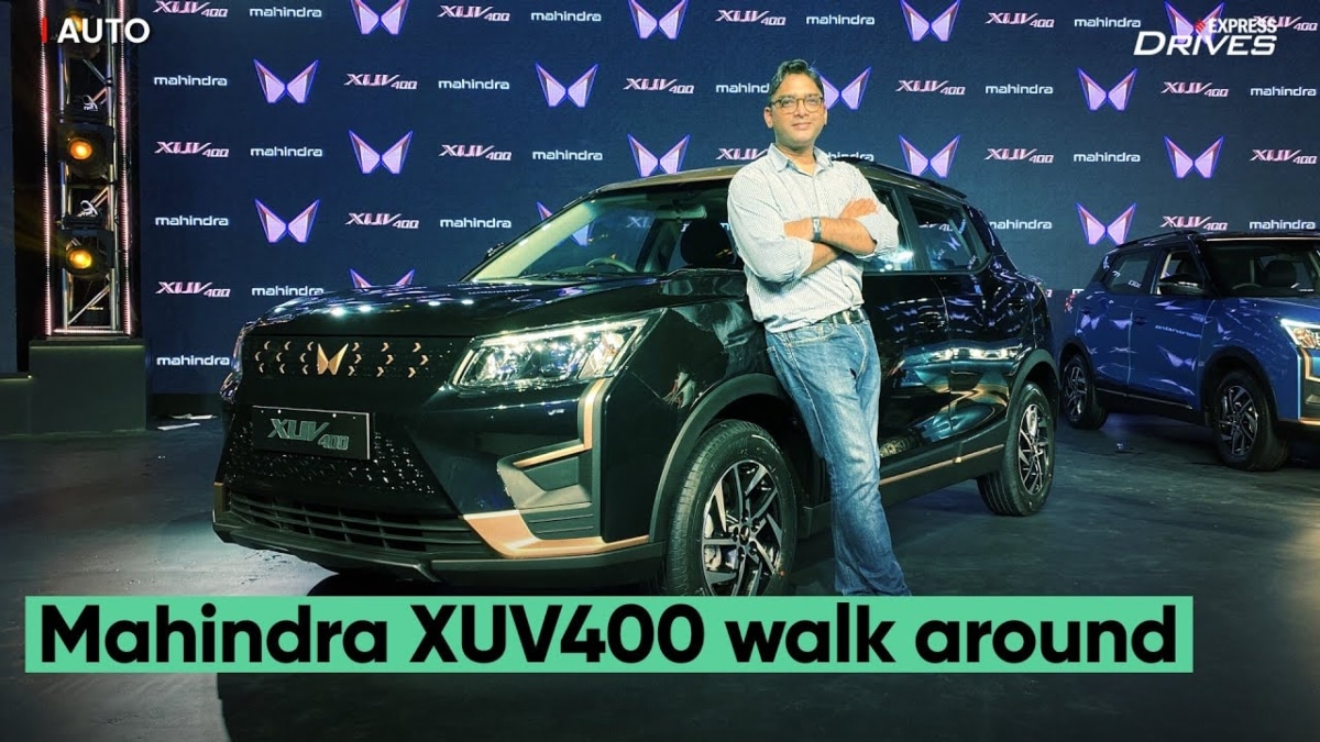 2022 Mahindra XUV400 Electric SUV First Look Walkaround