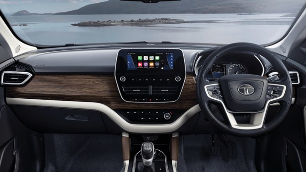Tata Harrier dashboard