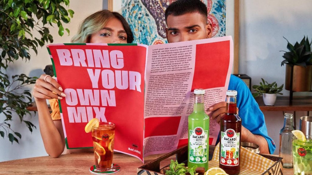BACARDÍ India, non-alcoholic mixers, MIX’R, Amazon, BACARDI MIX’R