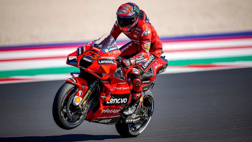 Bagnaia wins epic Misano GP, reduces gap to take on top-ranked Quartararo
