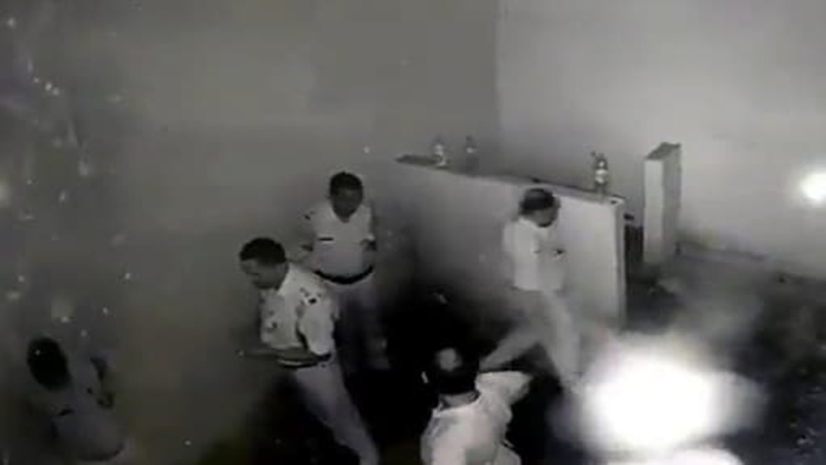 Screengrab from CCTV footage. Screengrab from CCTV footage.