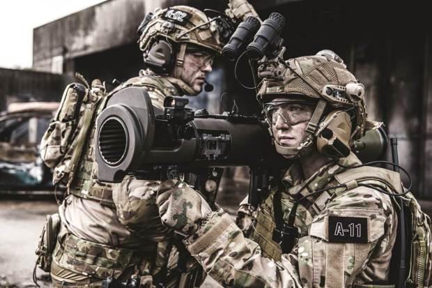 Carl-Gustaf M4 has a range of 1500 meters and can be used against armoured vehicles, bunkers and even infantry and it all depends on the ammunition being used. (Photo: SAAB)