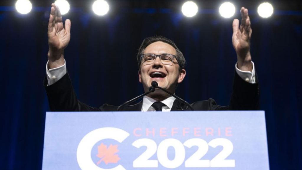 Justin Tang, Canada's Conservative party elects a populist as a new leader