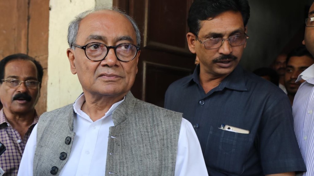 Congress leader Digvijaya Singh. (Express Photo by Nirmal Harindran/File) Congress leader Digvijaya Singh. (Express Photo by Nirmal Harindran/File)